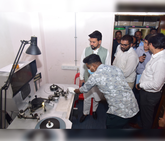 Highlights from visit of Shri Anurag Thakur Union Cabinet Minister for I&B to NFAI