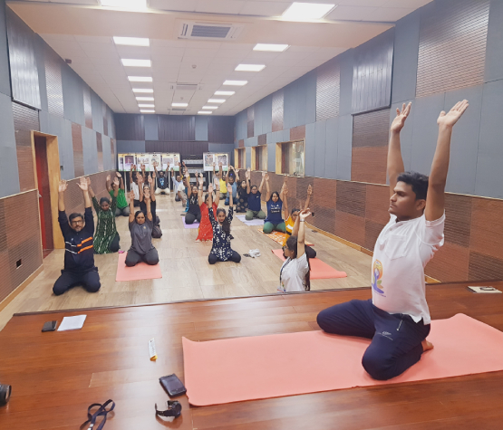 Glimpses form Yoga Day 2022 at NFAI