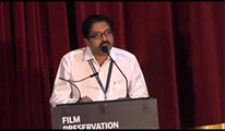 Prakash Magdum - Director, NFAI addressing the audience